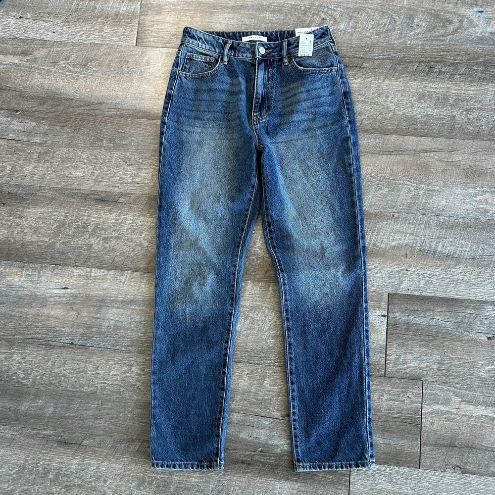 PacSun Women's Size 26 NWT Blue Denim Mom Jeans High Rise Casual 90's Y2K